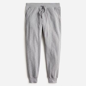 J Crew Double-knit jogger pant xs dove grey